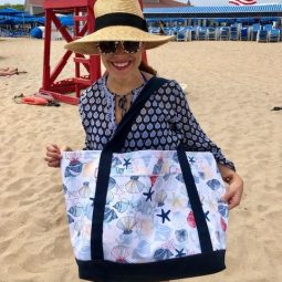 beach bag tote