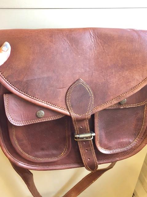 How to Clean a Vintage Leather Coach Purse - Dina's Days