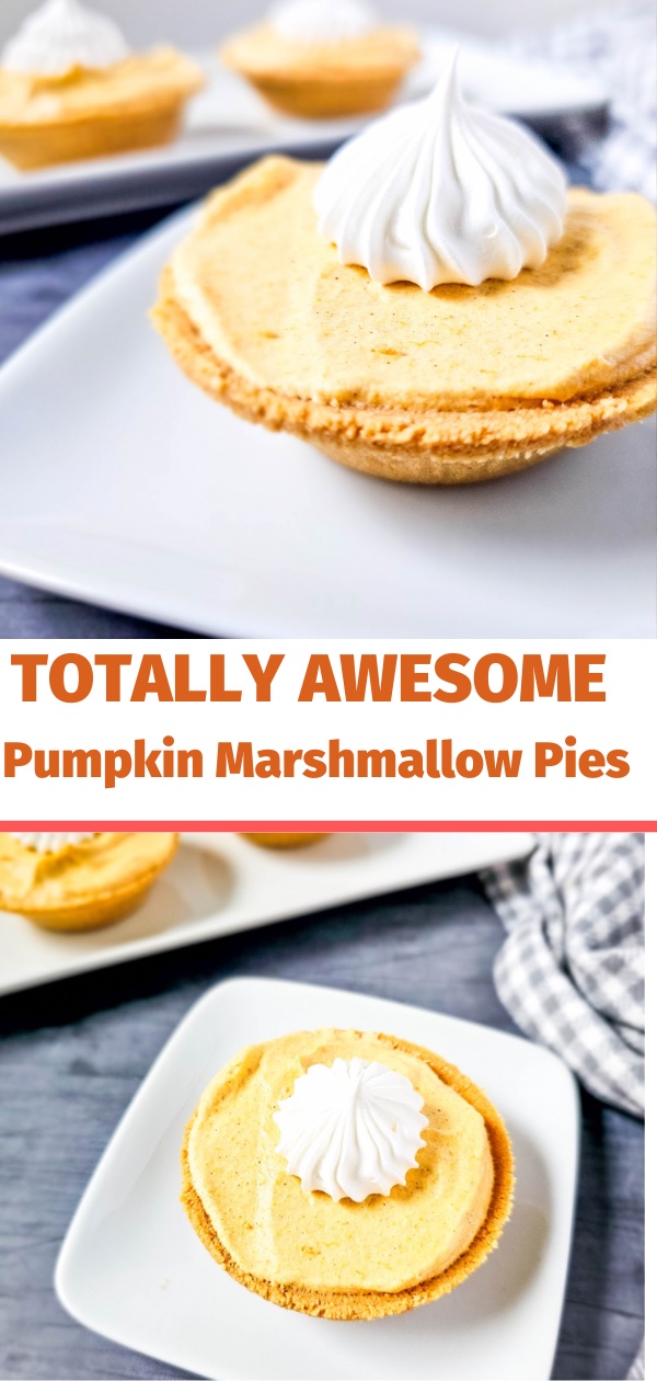 Mini Pumpkin Marshmallow Pies Recipe!