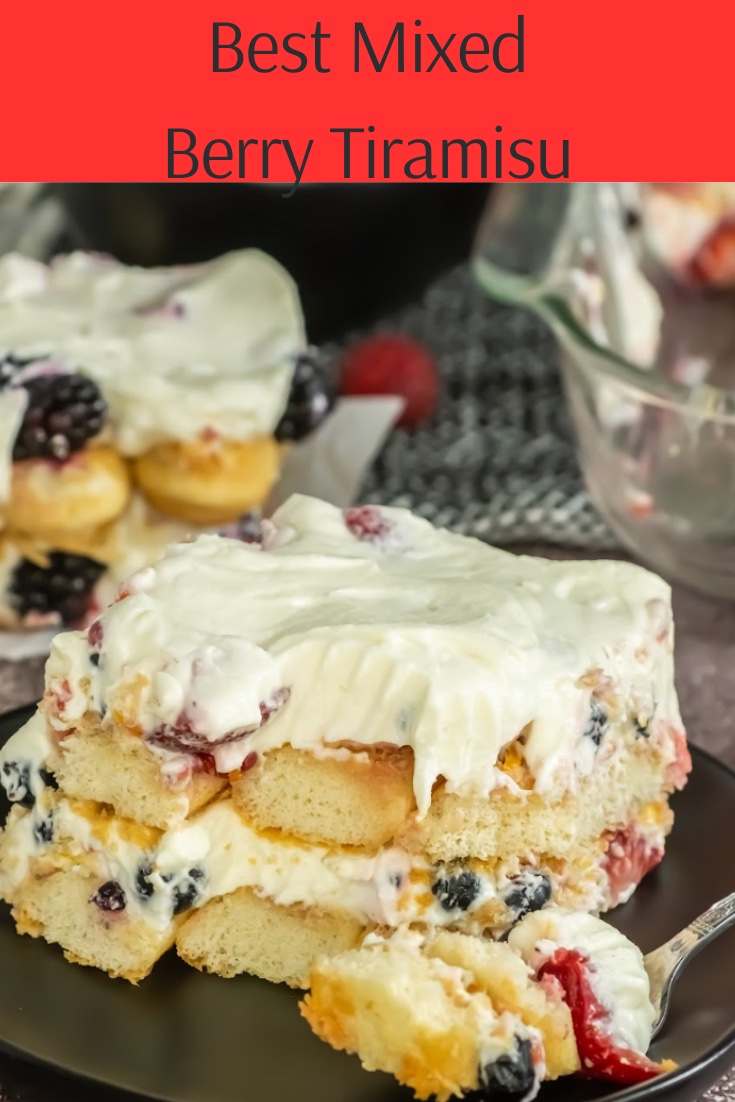 Delicious Mixed Berry Tiramisu